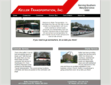 Tablet Screenshot of kellertransportation.com